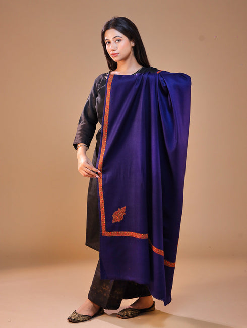 Women's Hand Embroidery Wool Shawl
